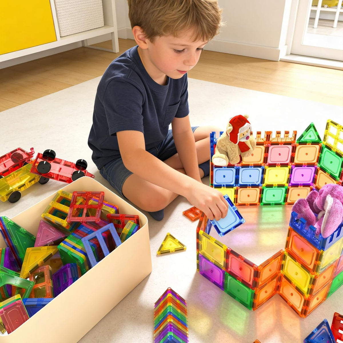 Magnetic Tiles Kids Toys
