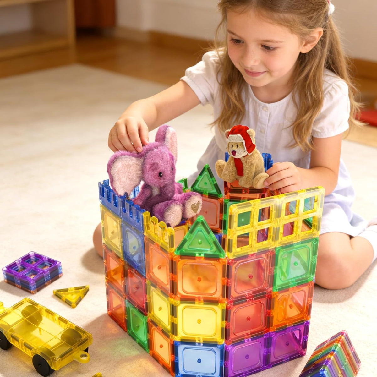 Magnetic Tiles Kids Toys