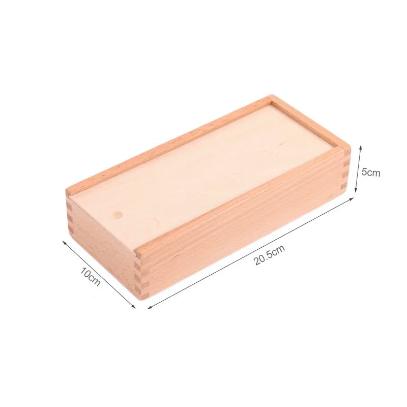 Kids Wooden Montessori Cognitive Cards