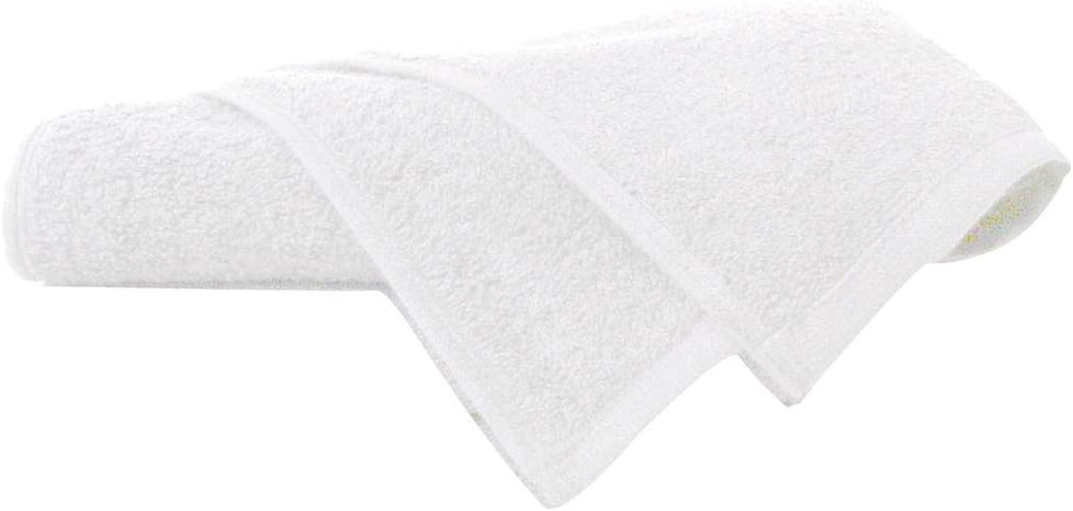 Forpro Premium 100% Cotton All-Purpose Towels, White, Extra Soft Multi-Purpose Salon, Spa, Hotel, and Gym Towel, 16” W X 27” L, 24-Count