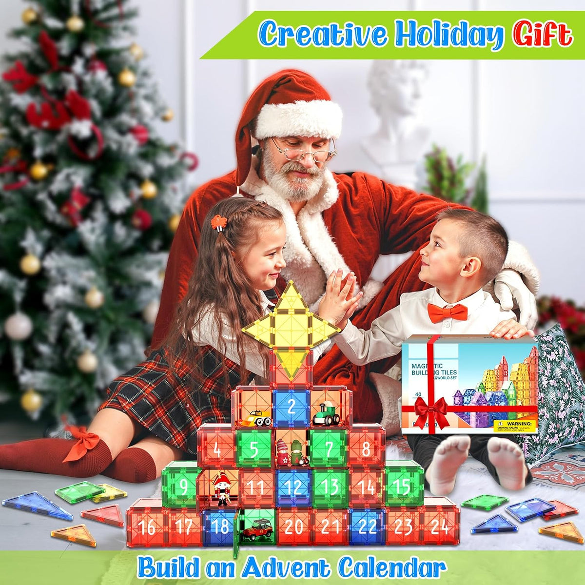 Magnetic Tiles Kids Toys